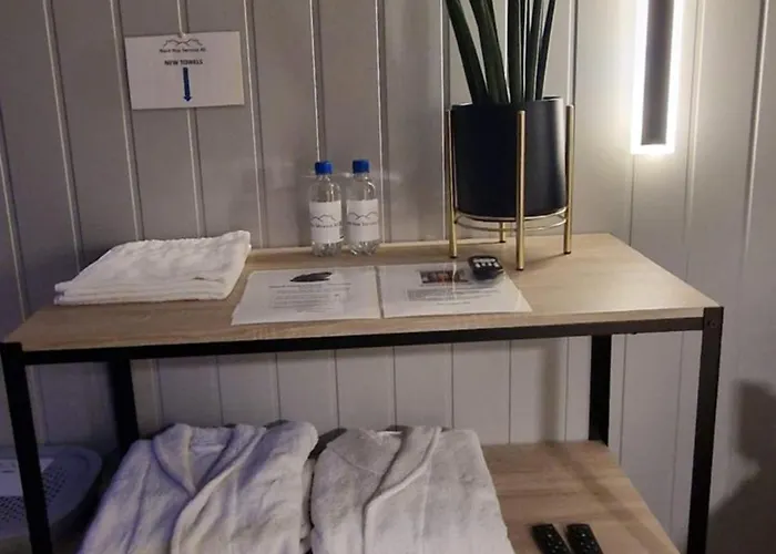 Nord Hus Service As, Deluxe, Sauna, Jakuzzi 公寓 Havøysund